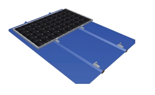 MRac Mini-Rail Kit Metal Roof PV Mounting System